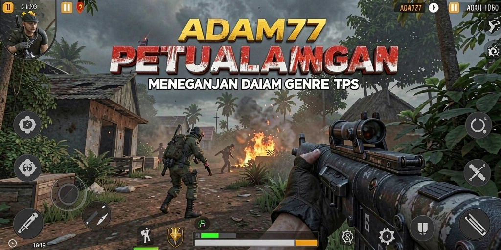 Tangkapan layar dari gameplay ADAM77 yang seru dan mendebarkan.