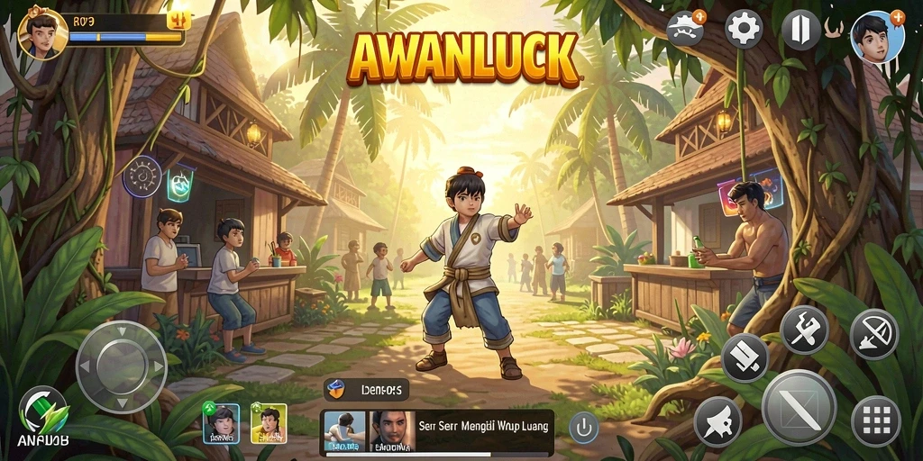 Screenshot gameplay dari AWANLUCK yang seru dan menghibur.