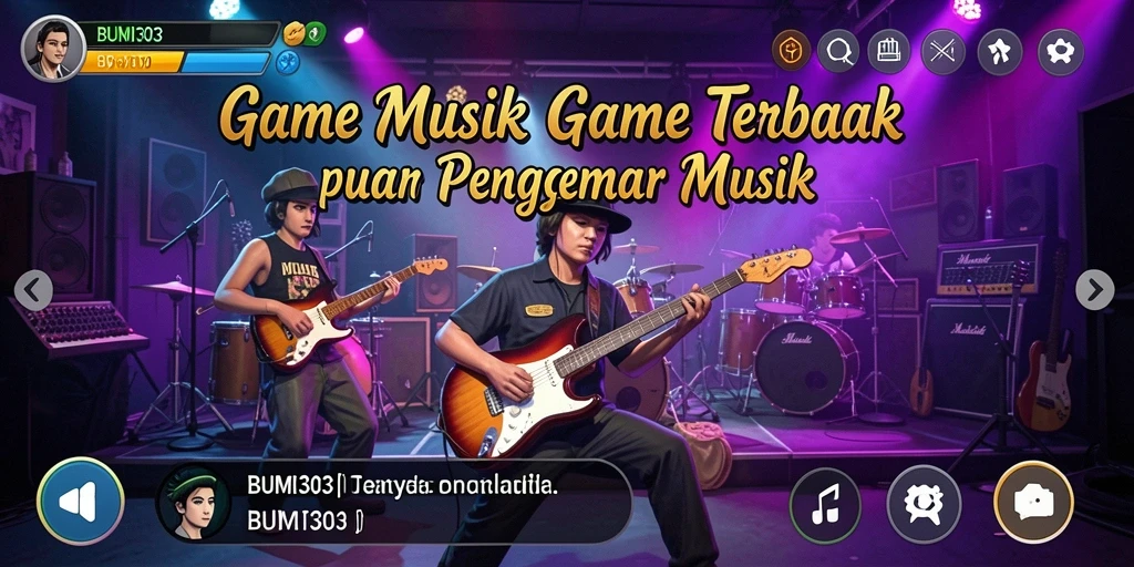 Tampilan gameplay BUMI303 yang seru dan interaktif.