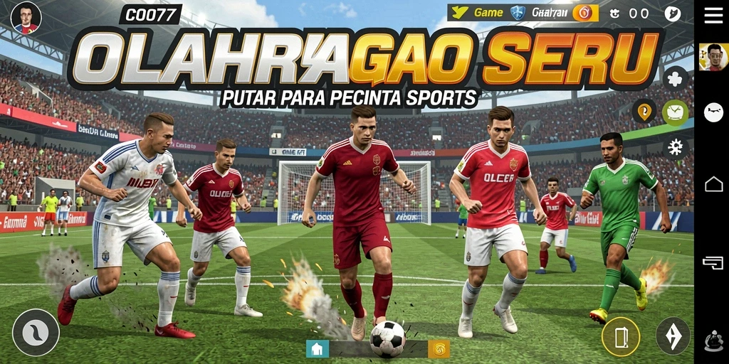 Gameplay seru COO77 dengan aksi olahraga yang mendebarkan.