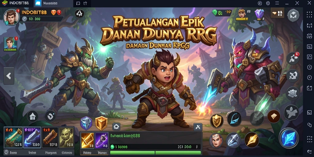Gameplay menarik dan imersif di INDOBIT88