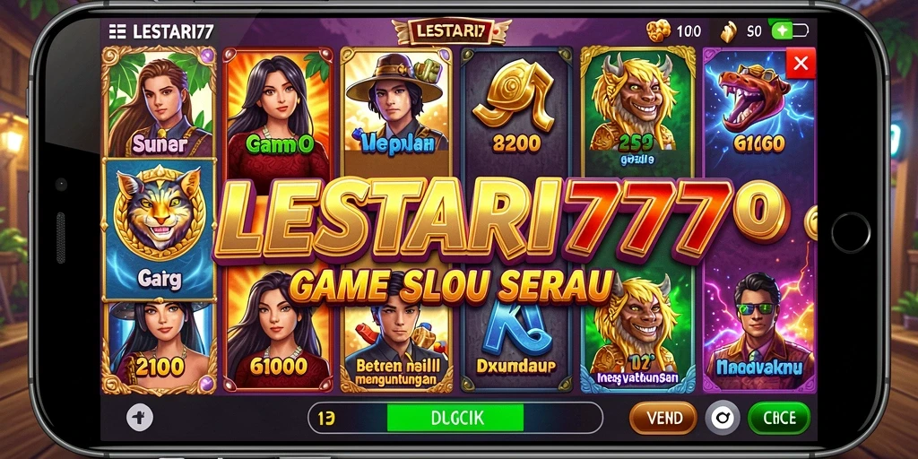 Tampilan gameplay seru di LESTARI777 dengan fitur slot menarik.