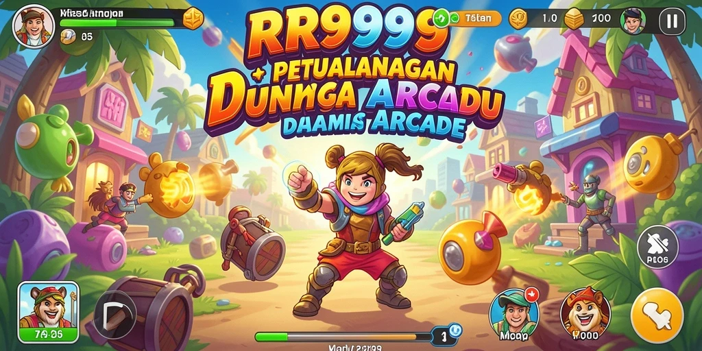 Tangkapan layar gameplay yang menampilkan aksi menegangkan di RR999.
